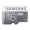 کارت حافظه microSDHC سامسونگ مدل Pro کلاس 10 استاندارد UHS-I U1 سرعت 90MBps ظرفیت 16 گیگابایت به همراه آداپتور SD